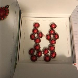 Stella & dot convertible necklace and earrings